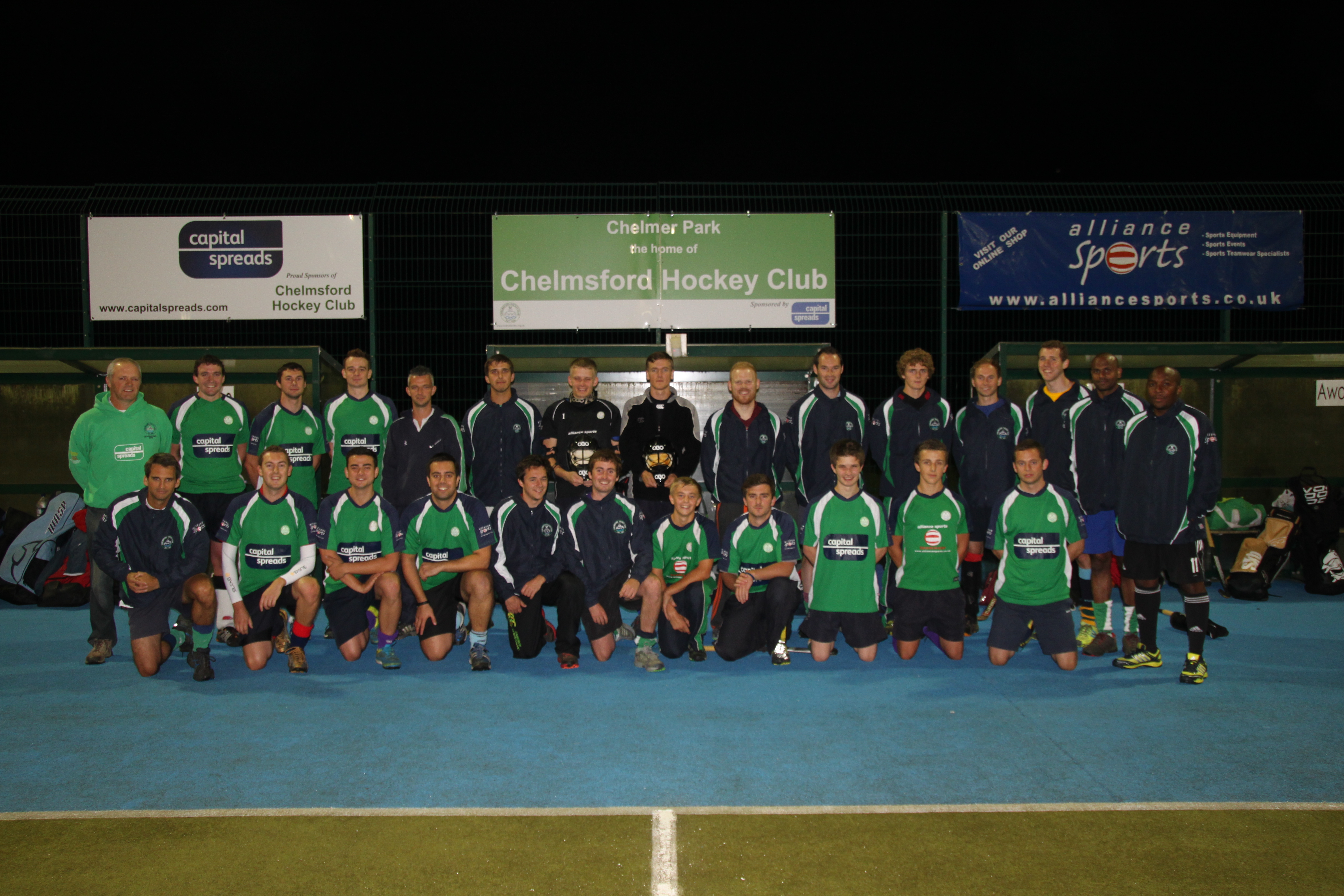 Chelmsford 1st XI Team Photo - Season 2012-13